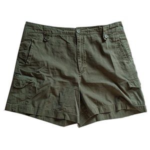 🆓📨 Dark Green Shorts | White Stag Ladies 16 | FREE SHIPPING!